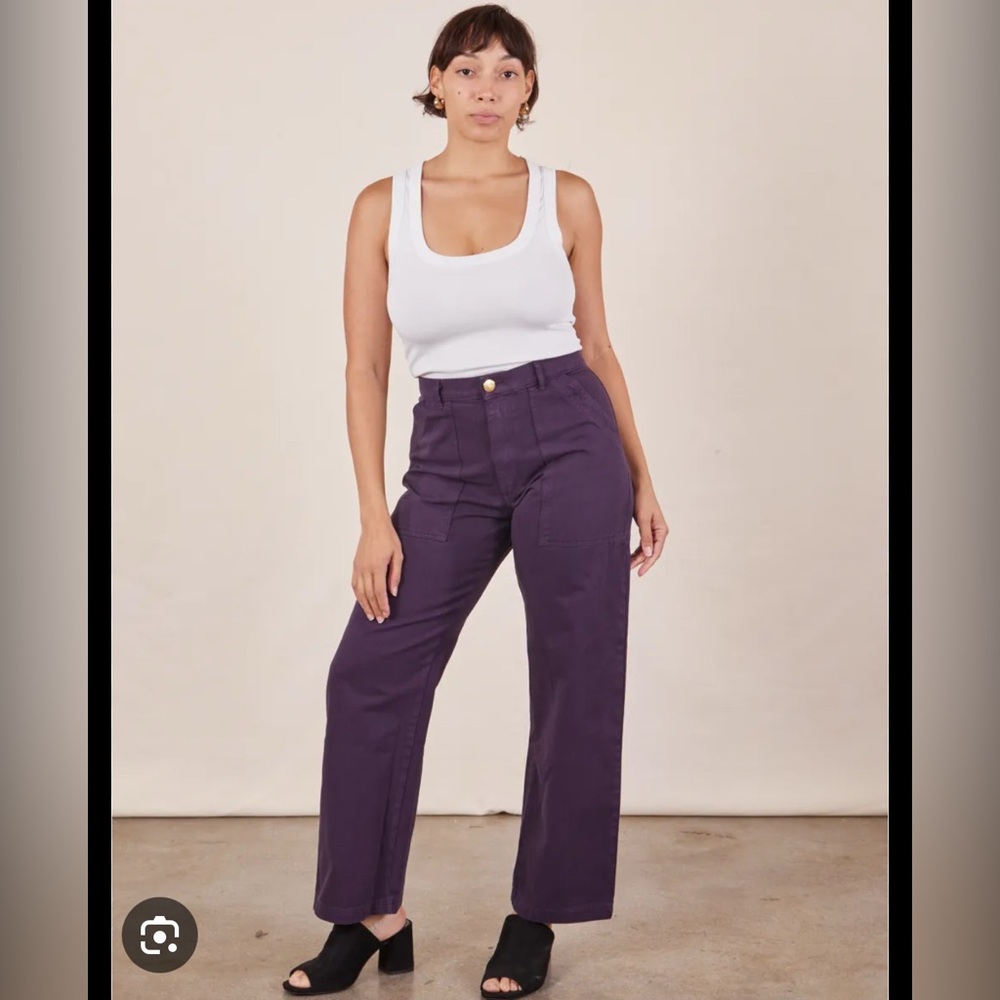 Purple Big Bud Press Work Pants